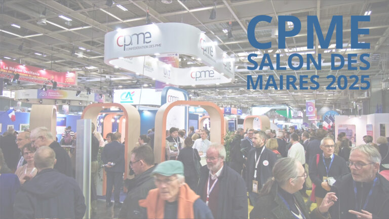 aftermovie et interview du président de la CPME lors du Salon des Maires