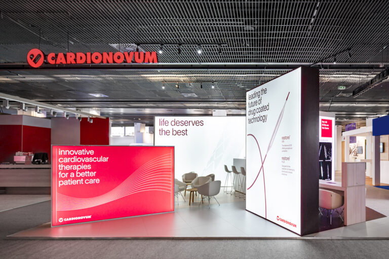 photo architecture événementielle aménagement de salon professionnel 02